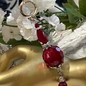 ❤️ $ Red Bead Necklace